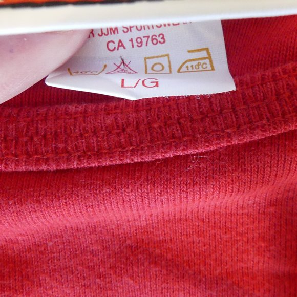 Dale Earnhardt Jr Chase Authentics Vintage Red Women's Large T-Shirt - Picture 4 of 5